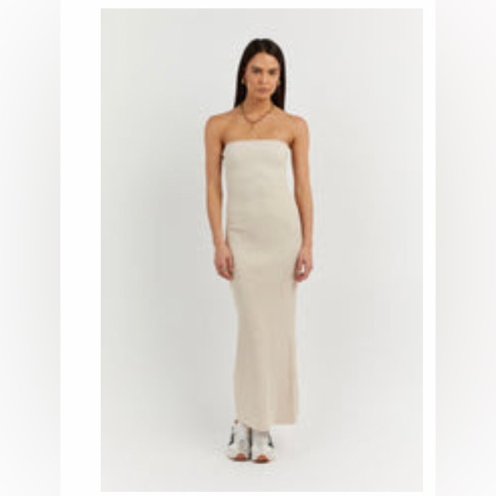 GOMEZ STONE STRAPLESS RIB